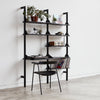 Branch Double Unit (1 X Unit 2 Shelves & 1 Desk/1 X Unit 5 Shelves)