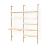 Branch Double Unit (1 X Unit 2 Shelves & 1 Desk/1 X Unit 5 Shelves)