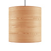 Milton Large Pendant Light Ash Veneer/Black