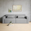 Mix Modular Sofa 2-pc Fabric