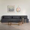 Mix Modular Armless Sofa 3-pc Fabric