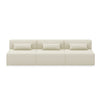 Mix Modular Armless Sofa 3-pc Fabric