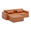 Mix Modular Sectional 3-pc Vegan Leather LF