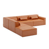 Mix Modular 5 Piece Sectional Vegan Leather LF