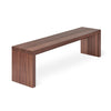 Plank Bench White Wash Ash