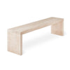 Plank Bench White Wash Ash