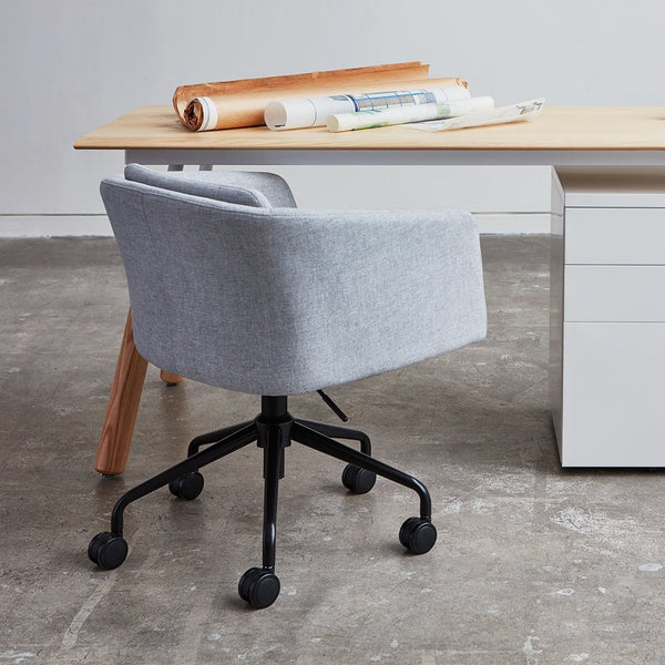 Radius Task Office Chair in Bayview Silver Ottawa Furniture Store Ottawa Furniture Store Blueprint Home