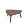 Solana Triangular Coffee Table Walnut