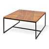 Tobias Coffee Walnut Table - Square