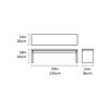 Plank Bench Walnut