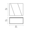 Tobias Coffee Walnut Table - Square
