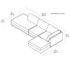 Podium 4PC Lounge Sectional B