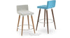 Dallas DR Wood Stool