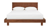 Odeon Bed Queen Walnut * NEW