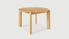 Bancroft Round Dining Table (Walnut)
