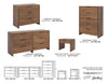 NUIT 6 Drawers Dresser - Verbois