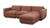 Podium 4PC Sectional New - Gus