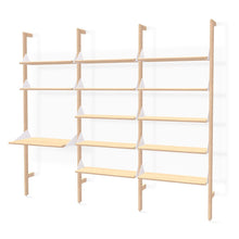  Branch Triple Unit (1 X Unit 2 Shelves & 1 Desk/2 X Units 5 Shelves Each)