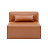 Mix Modular Armless Chair Leather