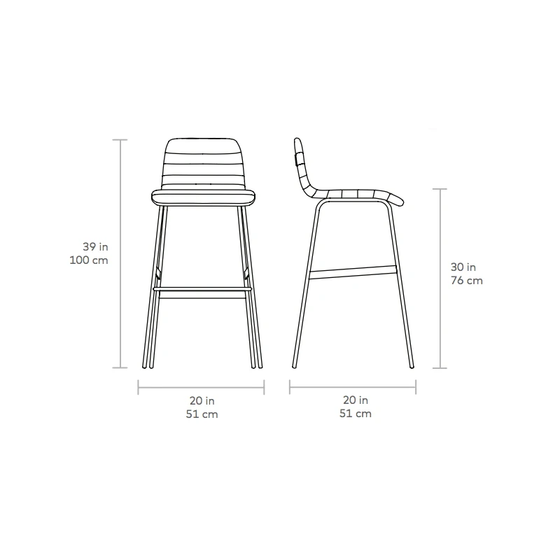 Lecture Bar Stool